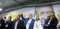 A homologação da candidatura ocorreu na convenção do partido, realizada em Brasília, nesta quarta-feira