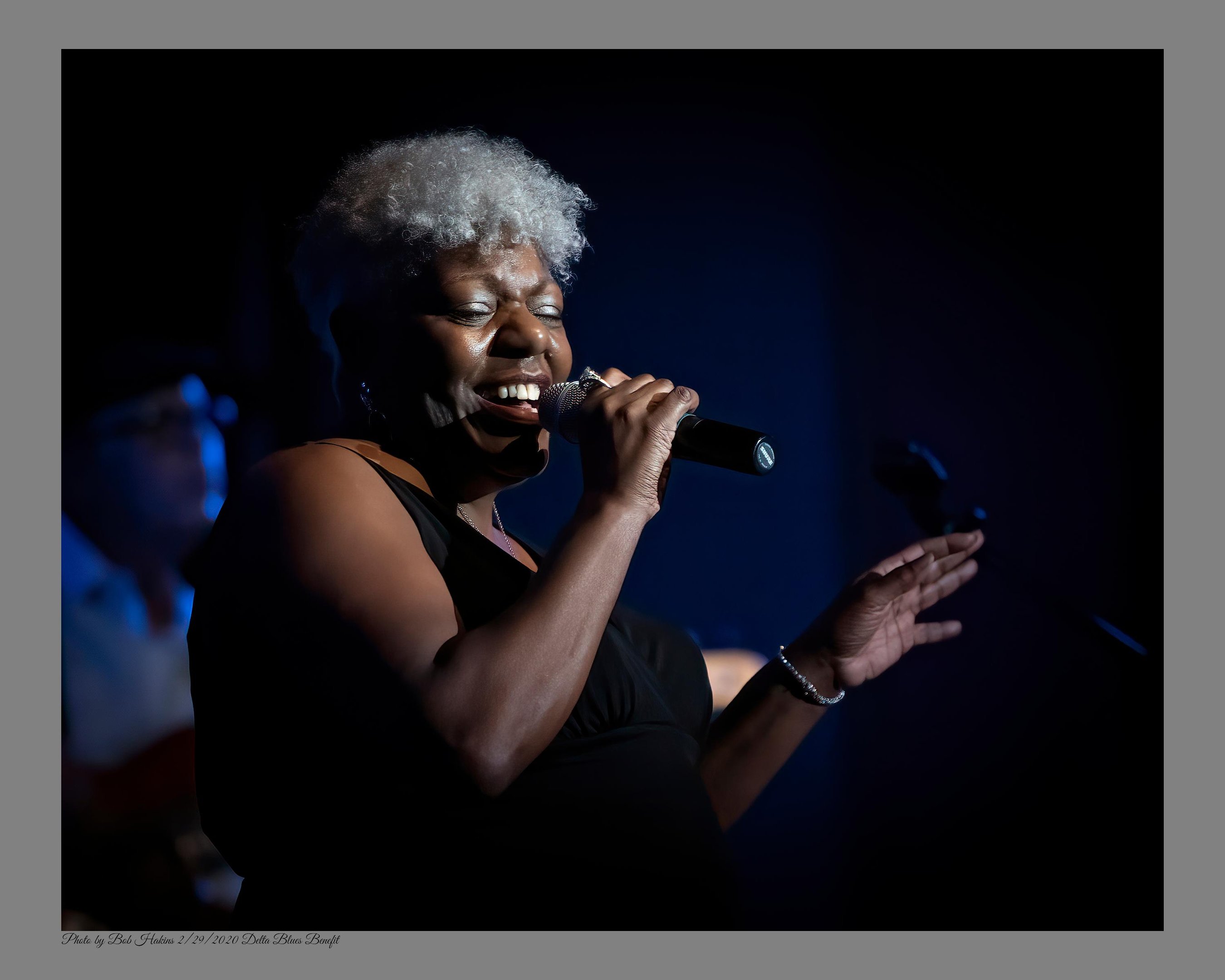Cantora norte-americana Tia Carroll, refer&ecirc;ncia mundial do soul e do blues.