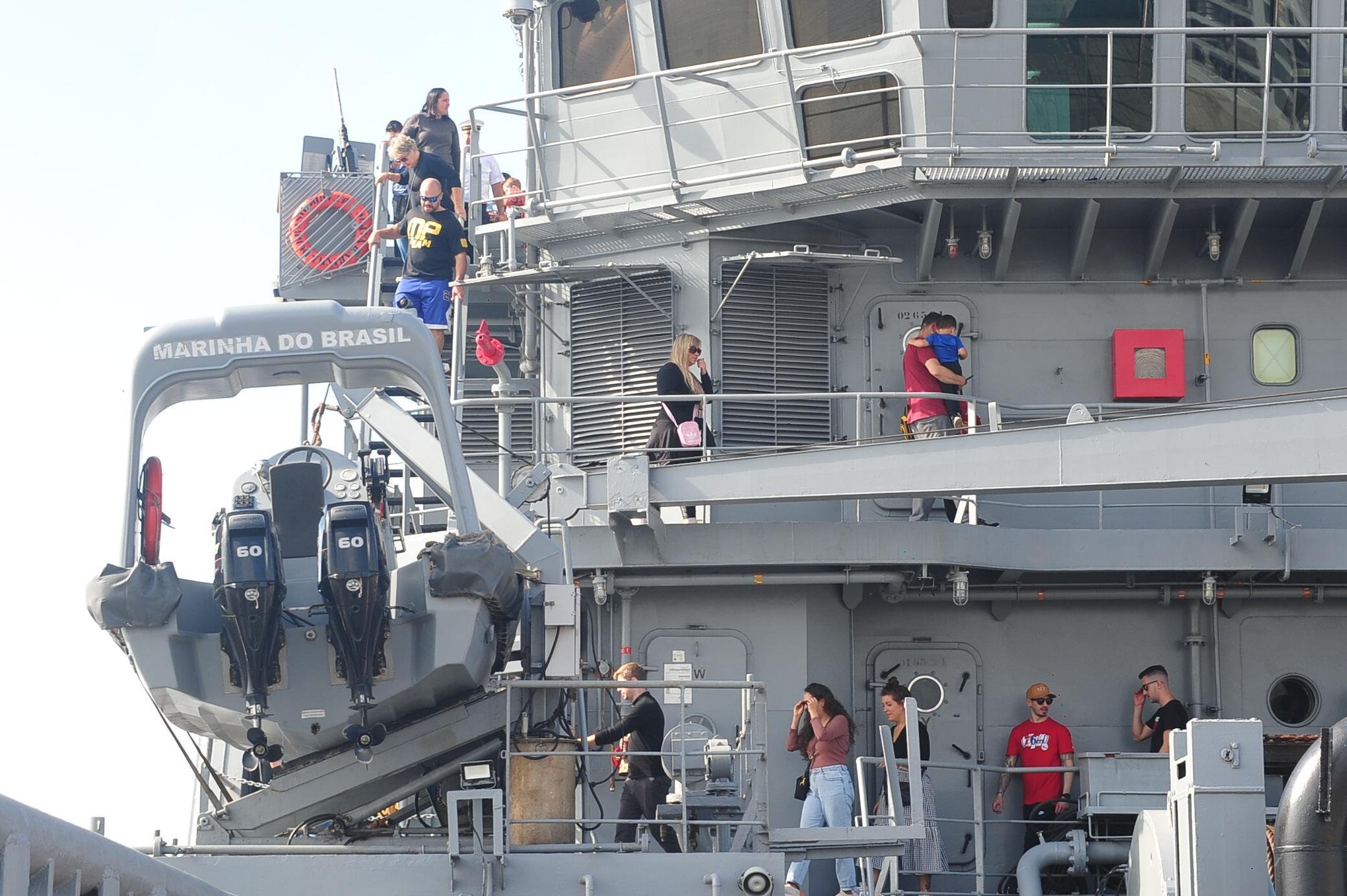 &Eacute; poss&iacute;vel fazer uma visita guiada do navio