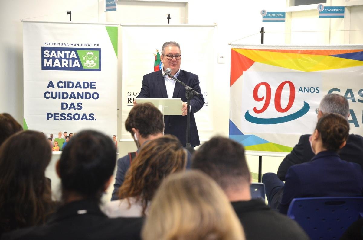 Governador destacou a import&acirc;ncia das novas especialidades para Santa Maria e regi&atilde;o