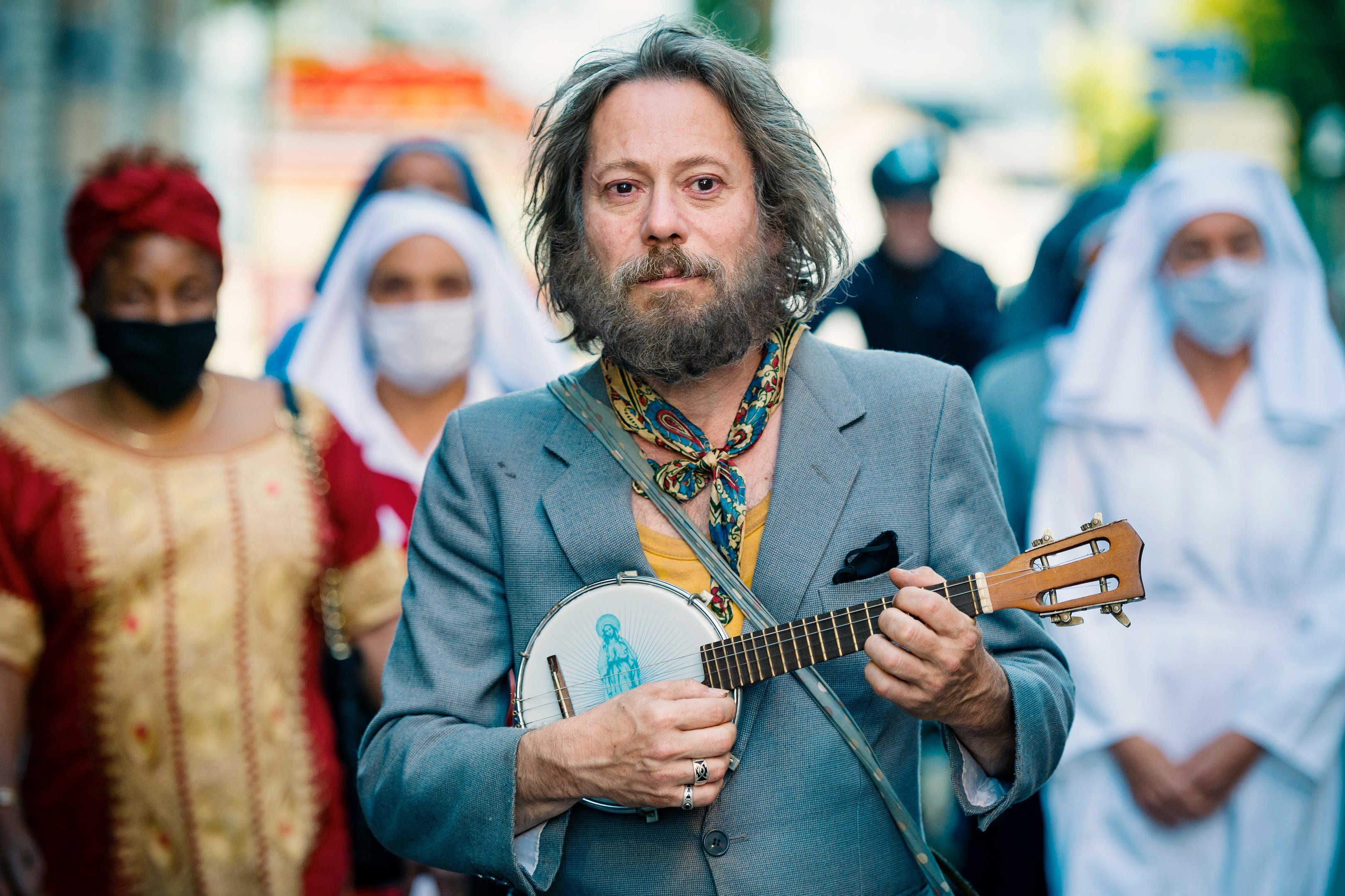 O premiado ator Mathieu Amalric em &ldquo;Tralala&rdquo;