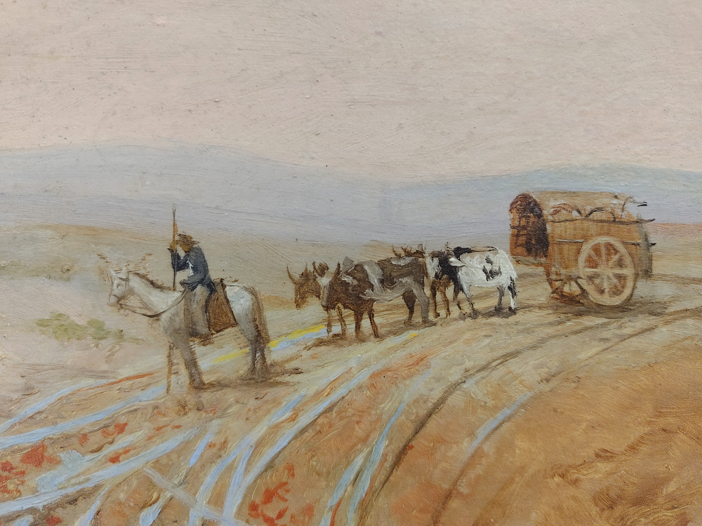 Uma das obras que estar&aacute; exposta a partir de hoje na GalArt