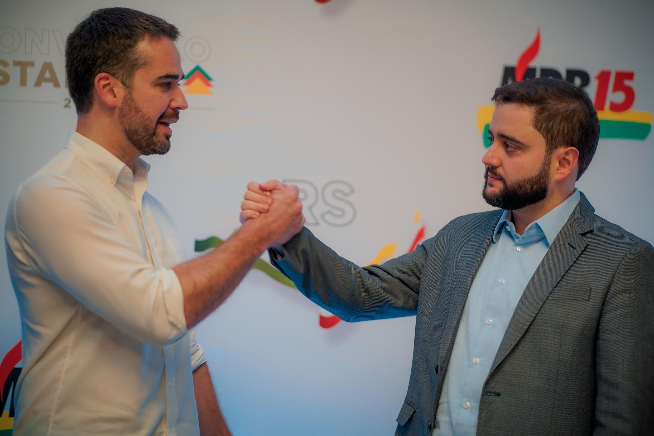 Gabriel Souza ser&aacute; vice na chapa de Eduardo Leite