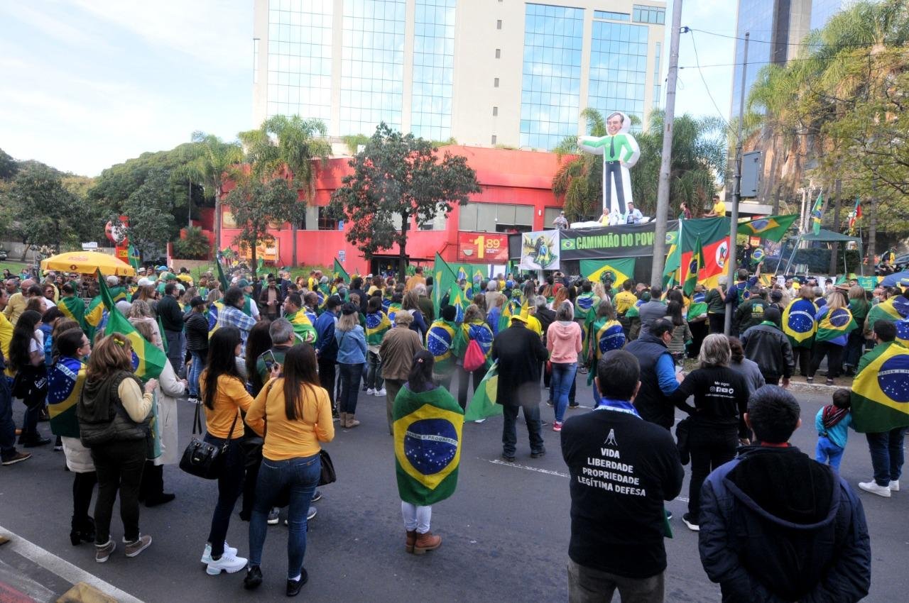 Grupo se reuniu no Moinhos de Vento