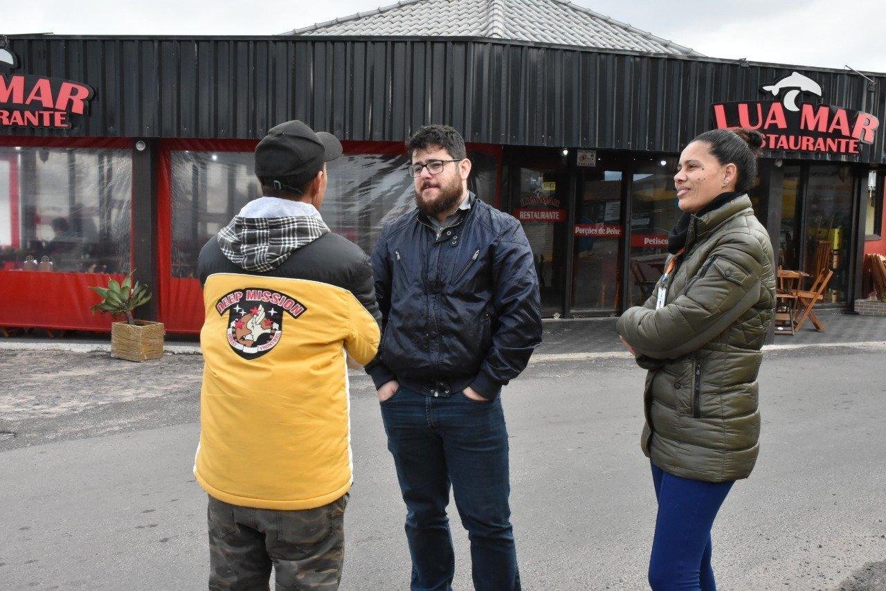 Na &uacute;ltima sexta-feira, uma equipe da SMDS informou as pessoas em situa&ccedil;&atilde;o de rua da realiza&ccedil;&atilde;o da iniciativa