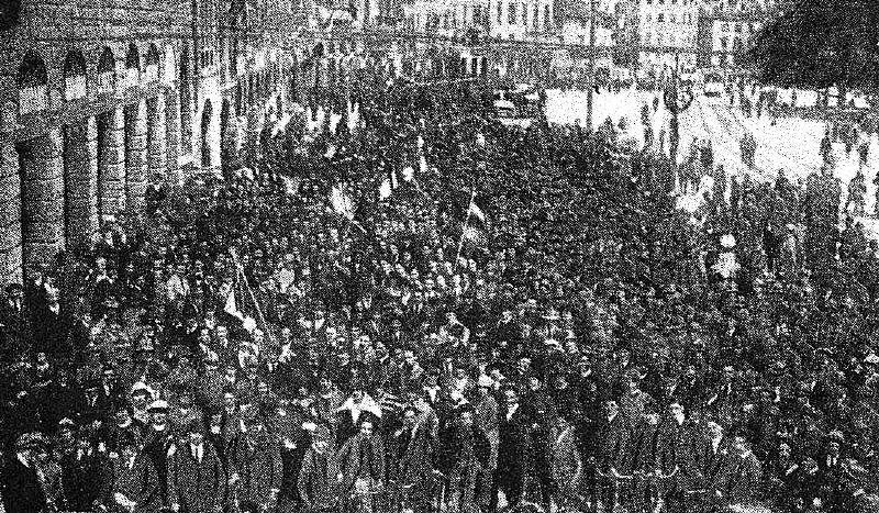 Durante a greve deram-se alguns choques entre fascistas e socialistas.