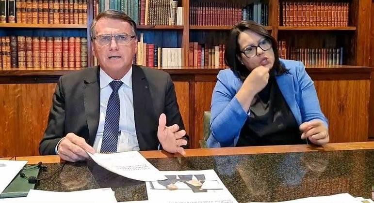Presidente projetou medida em sua live semanal