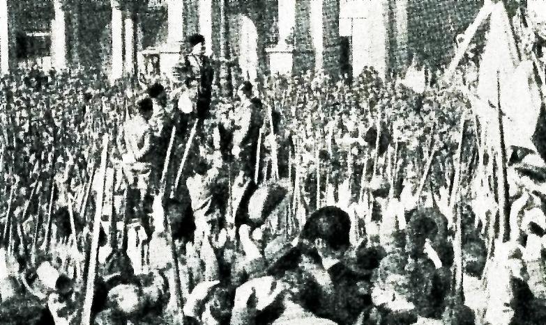 O fascismo estava se expandindo por toda a Europa.
