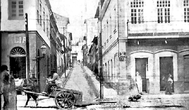 Pr&eacute;dio da antiga sede do jornal A Federa&ccedil;&atilde;o.