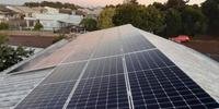 O trabalho de instalação das placas solares foi concluído em 18 prédios das escolas municipais