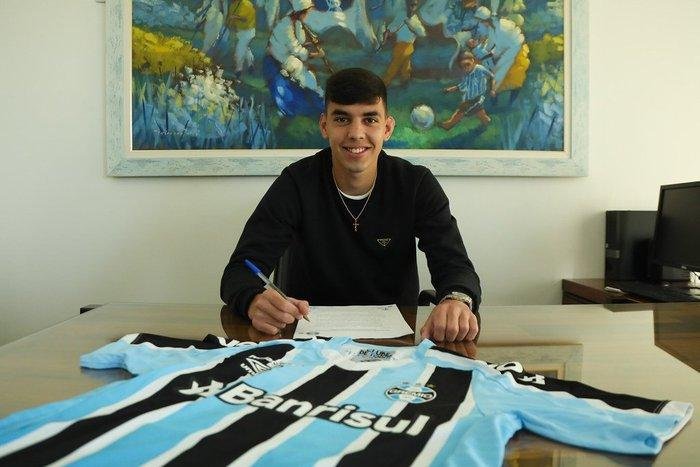 Thomi Montefiori assinou contrato com o Tricolor em junho