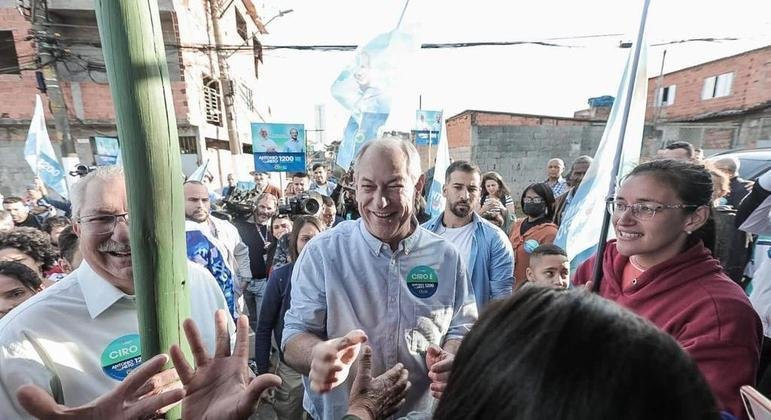 Ciro Gomes em caminhada na Zona Leste de S&atilde;o Paulo