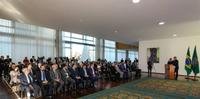 Reunião do presidente Bolsonaro com embaixadores