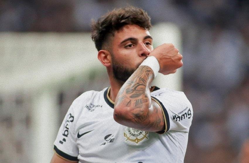 Atacante foi &agrave;s redes tr&ecirc;s vezes, com belos gols