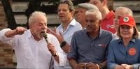 Luiz Inácio Lula da Silva discursa em São Bernardo do Campo (SP)