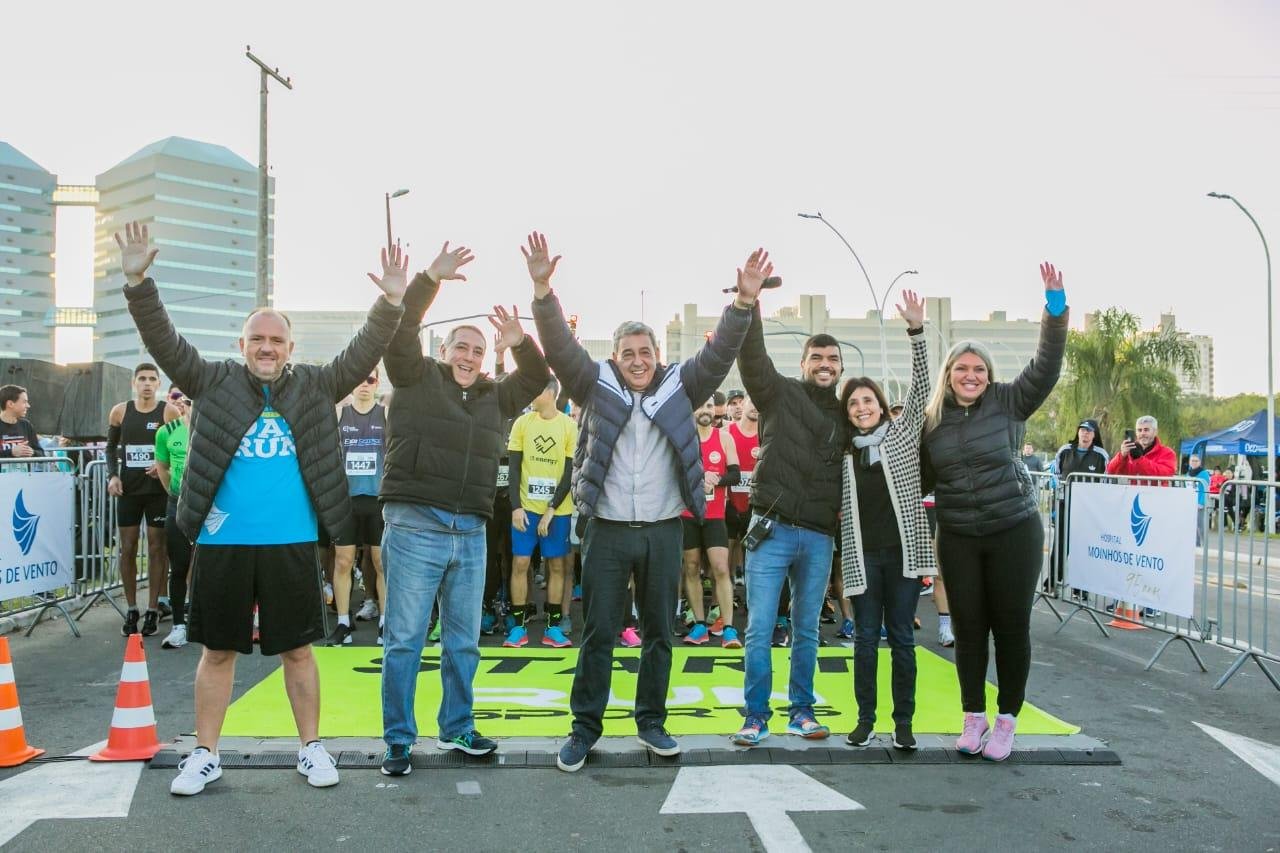 Prefeito participou de circuito de corrida