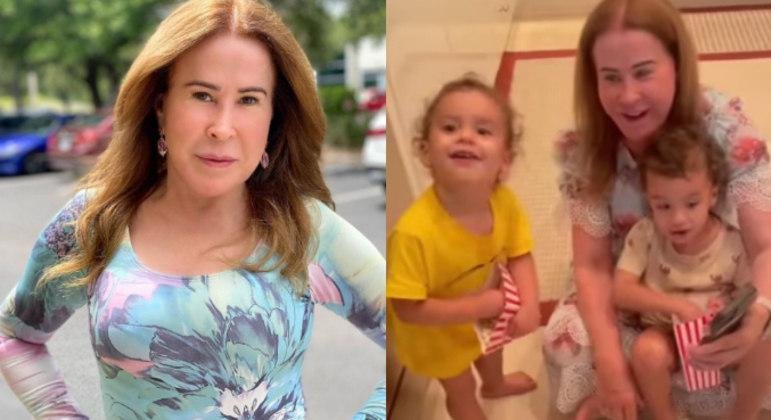 Zilu ainda n&atilde;o conhecia a neta pessoalmente.