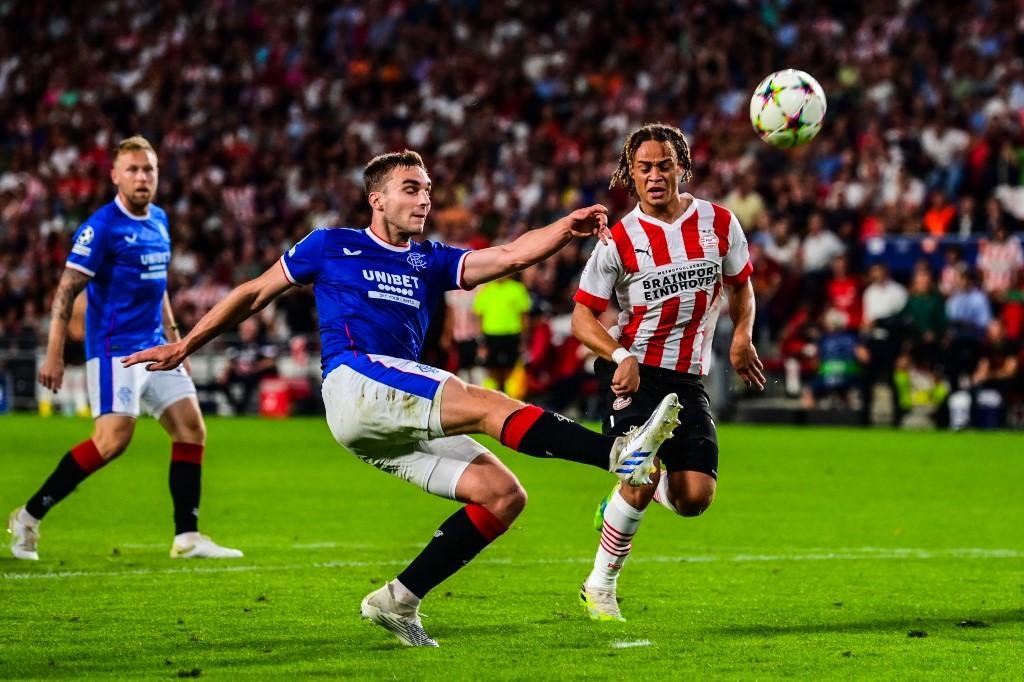 Rangers derrotou o PSV por 1 a 0