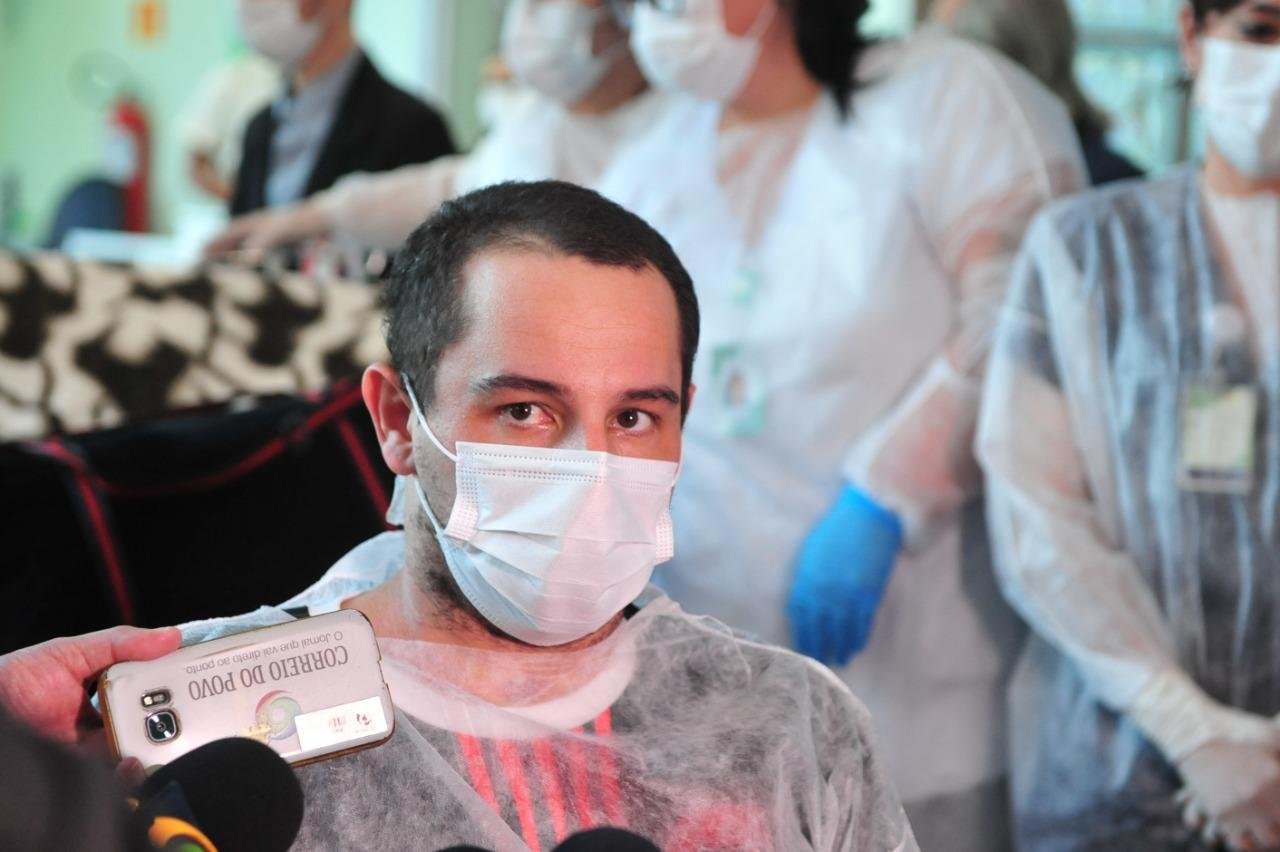 Rai Monteiro deixou o Hospital Cristo Redentor ap&oacute;s quase quatro meses