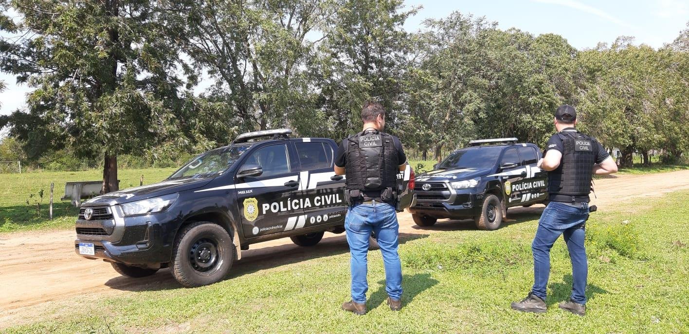 Foram cumpridos seis mandados de busca e apreens&atilde;o no Distrito de S&atilde;o Marcos