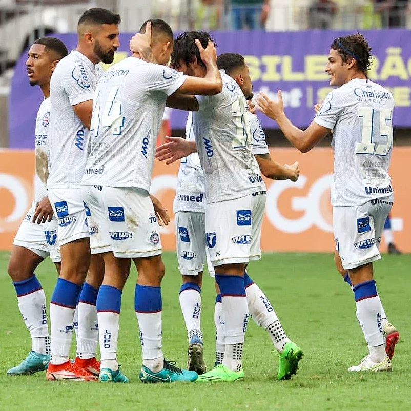 Bahia vence de virada e se consolida como vice-l&iacute;der da S&eacute;rie B