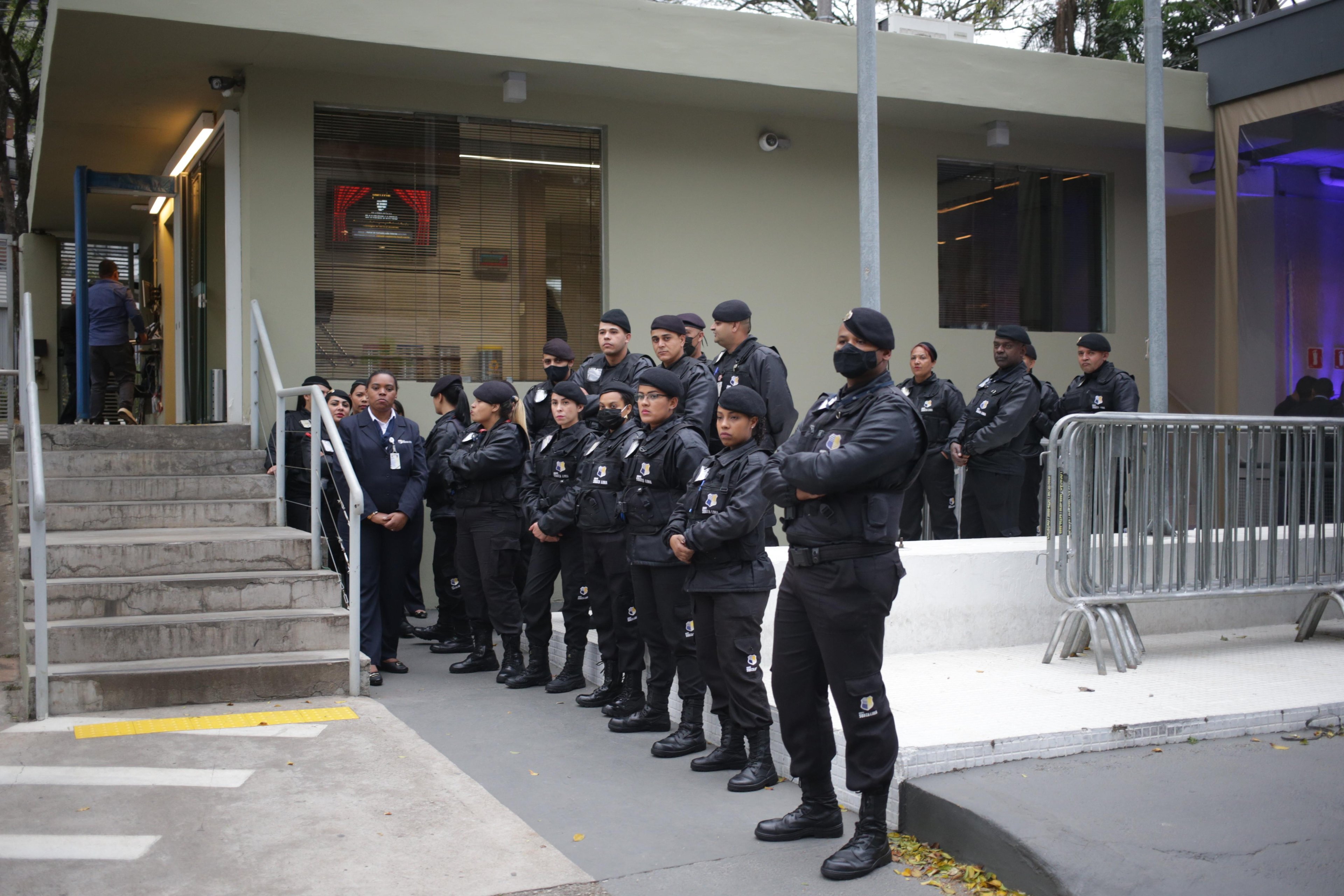 Forte esquema de seguran&ccedil;a foi montado para o evento
