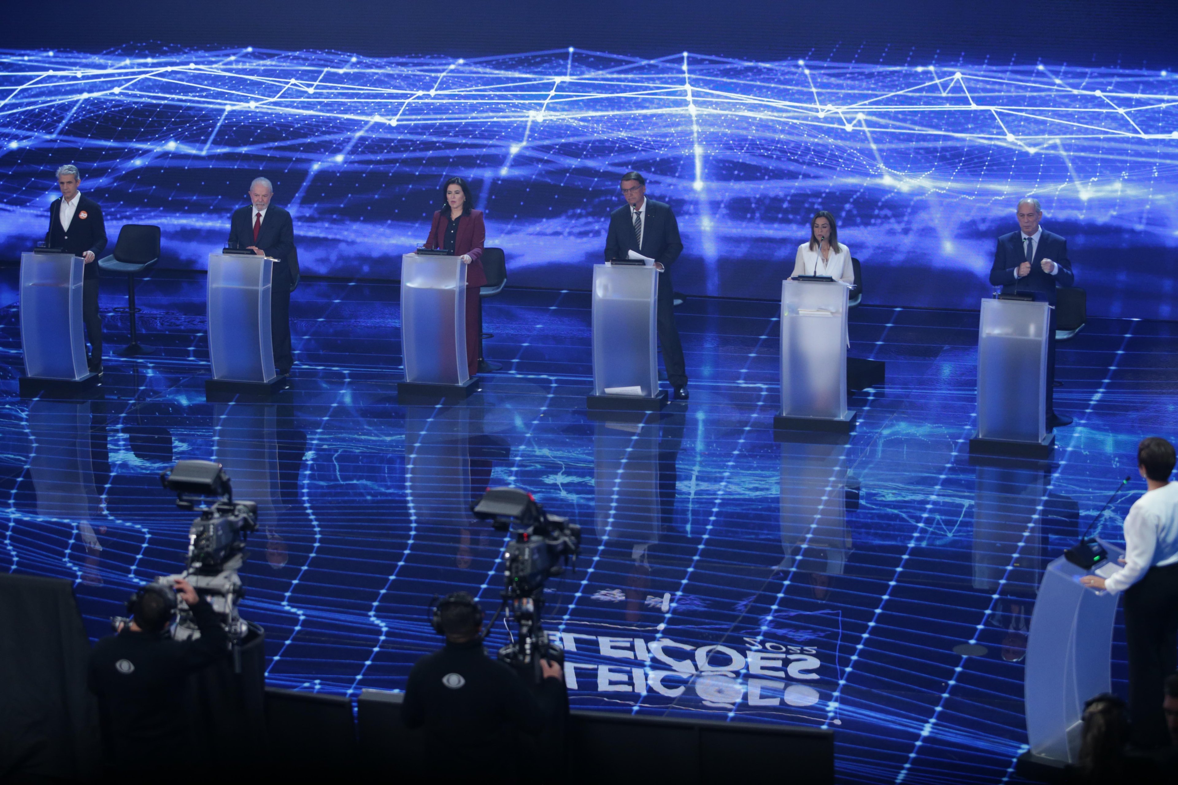 Primeiro embate dos candidatos &agrave; Presid&ecirc;ncia