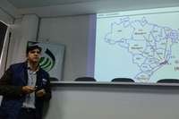 Alfredo Guedes, gerente de Agricultura, apresentou a metodologia do IBGE