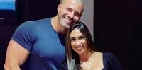 Daniel Silveira e a esposa, Paola da Silva Daniel