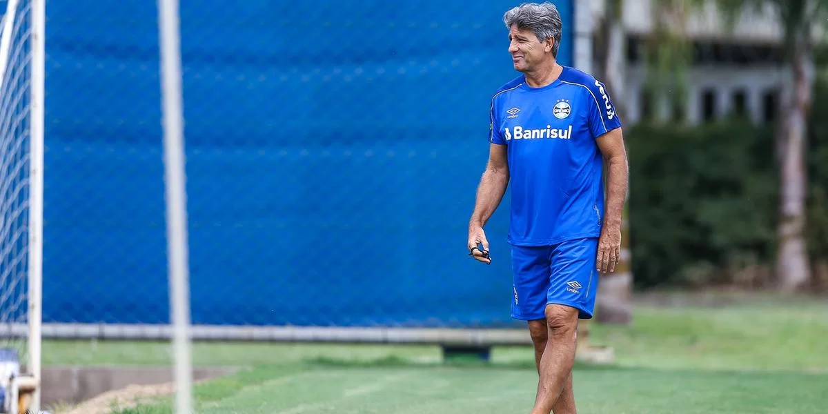 Renato &eacute; o novo t&eacute;cnico do Gr&ecirc;mio
