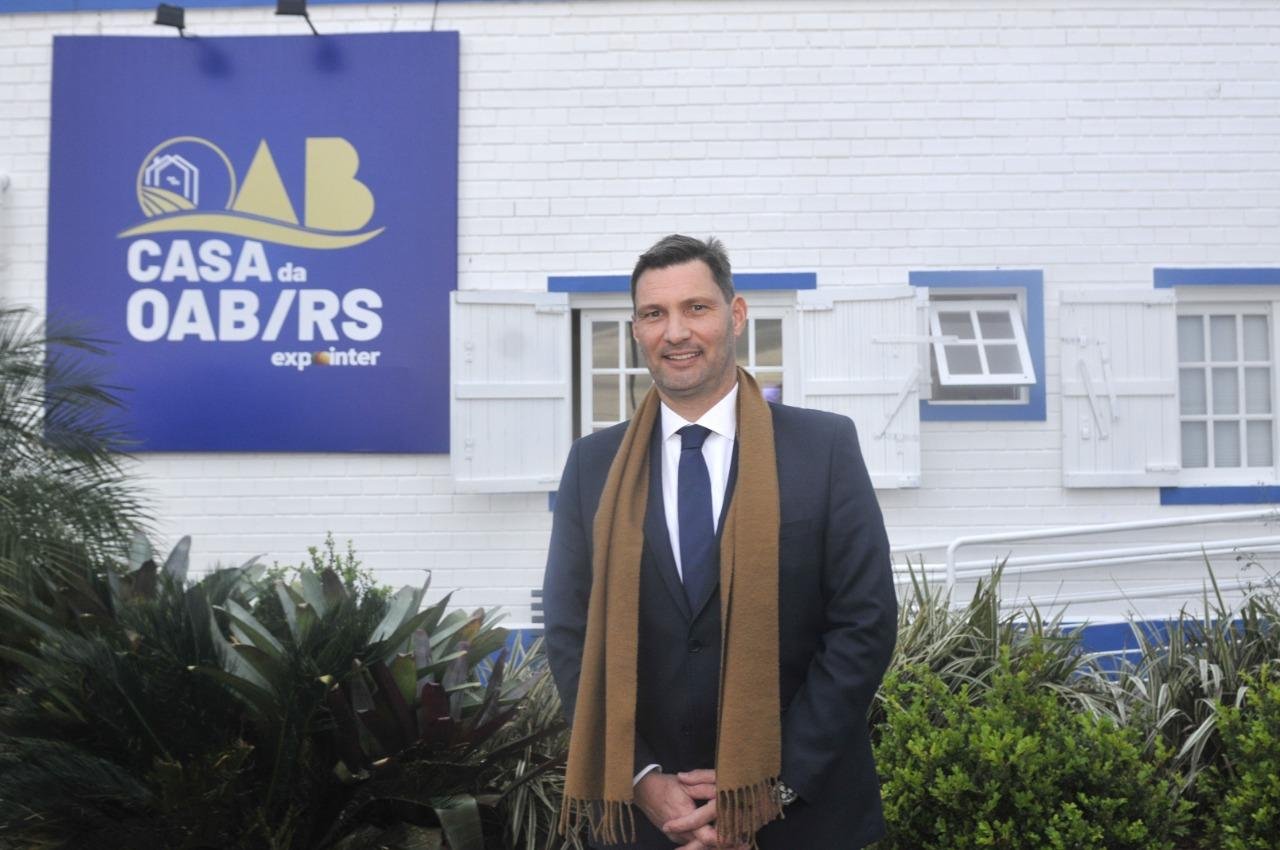 Leonardo Lamachia na Casa da OAB na 45&ordf; Expointer