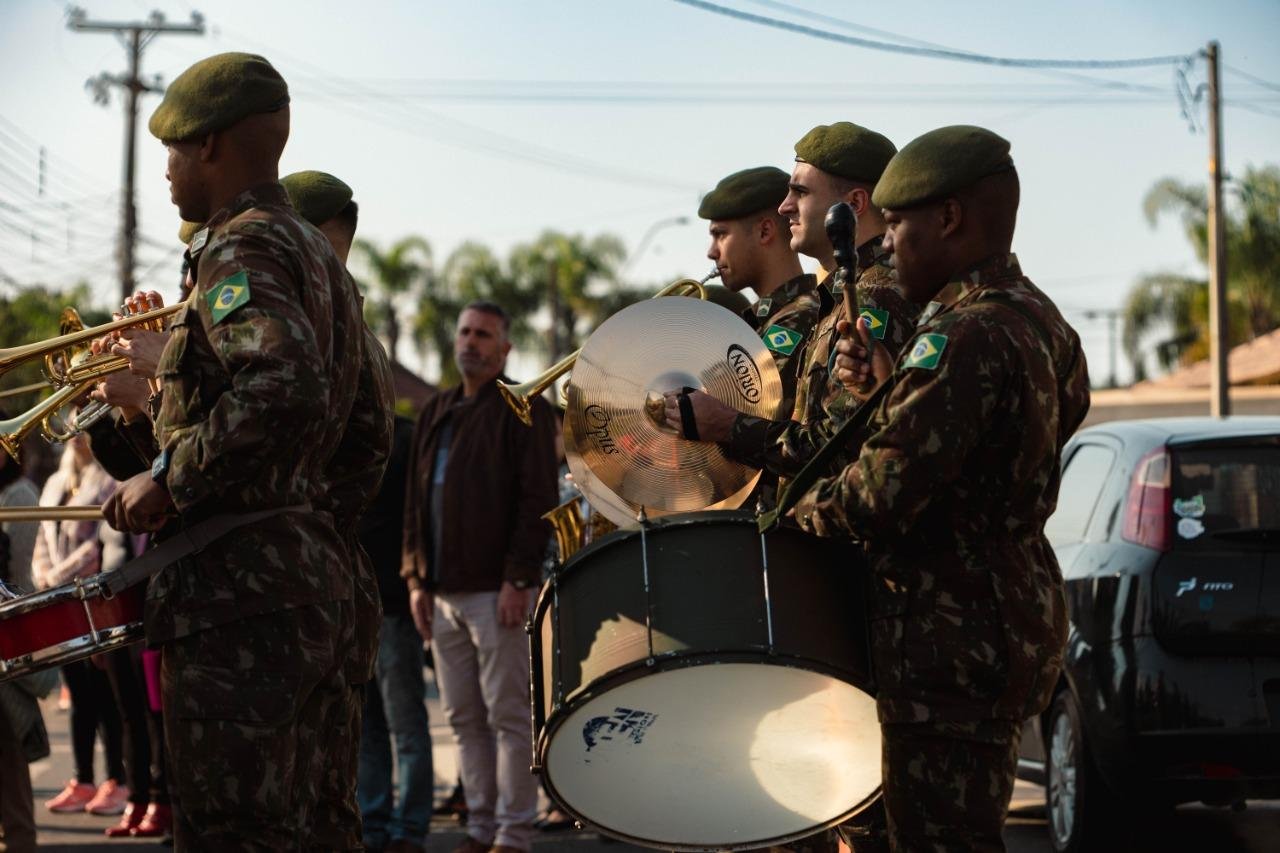 Em Nova Santa Rita, o 15&deg; Batalh&atilde;o da Pol&iacute;cia Militar desfilar&aacute; junto com o 3&deg; Batalh&atilde;o de Suprimentos