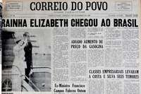 Única visita de Elisabeth II ao país, em novembro de 1968, foi destaque na primeira página