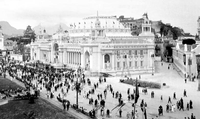 As comemora&ccedil;&otilde;es do centen&aacute;rio da independ&ecirc;ncia no Rio de Janeiro.