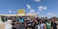 Enfermeiros protestam no STF pela aplicação do piso