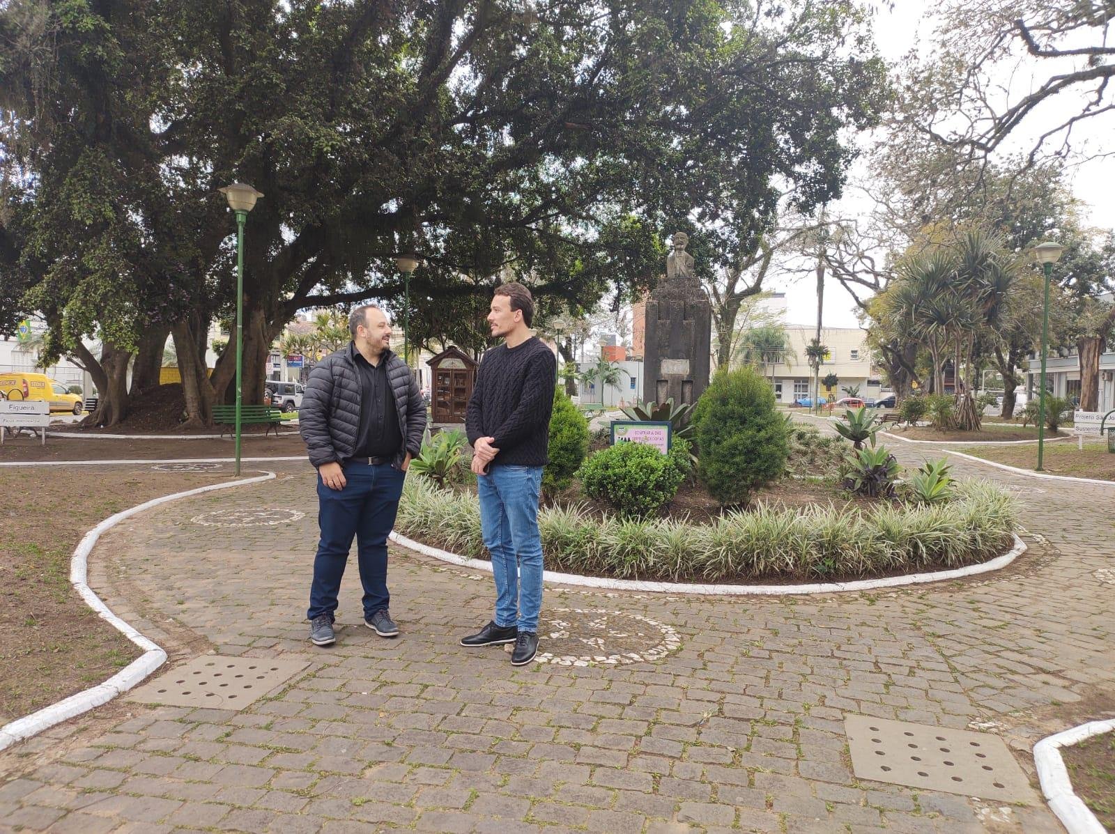 Um dos locais atendidos pelo projeto ser&aacute; a Pra&ccedil;a Rui Barbosa
