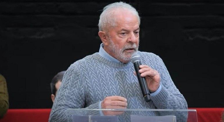Luiz In&aacute;cio Lula da Silva (PT) em encontro com cooperativas em SP