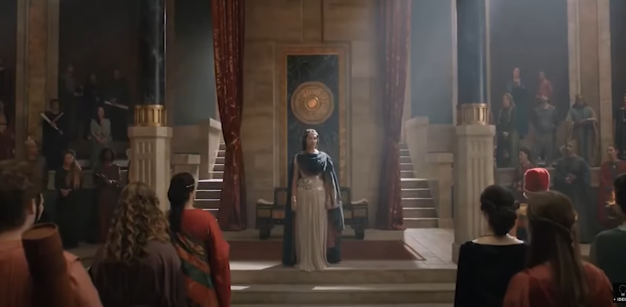 Cena do quarto epis&oacute;dio de "Aneis do Poder"