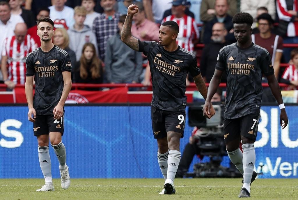 Gabriel Jesus deixou a sua marca neste domingo
