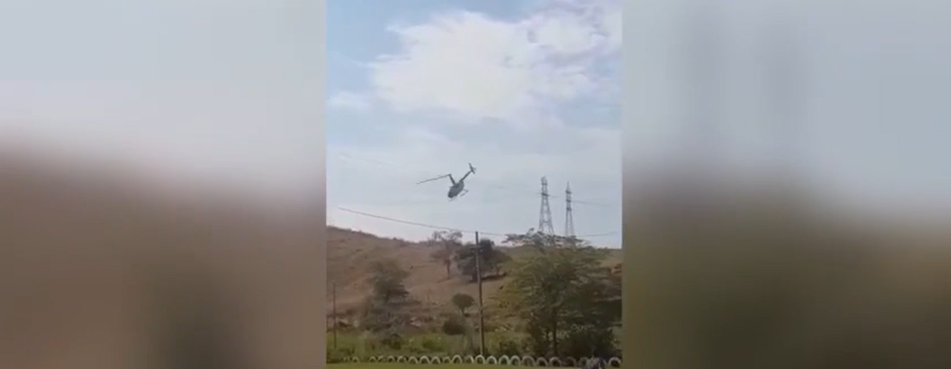 Helic&oacute;ptero caiu em SP