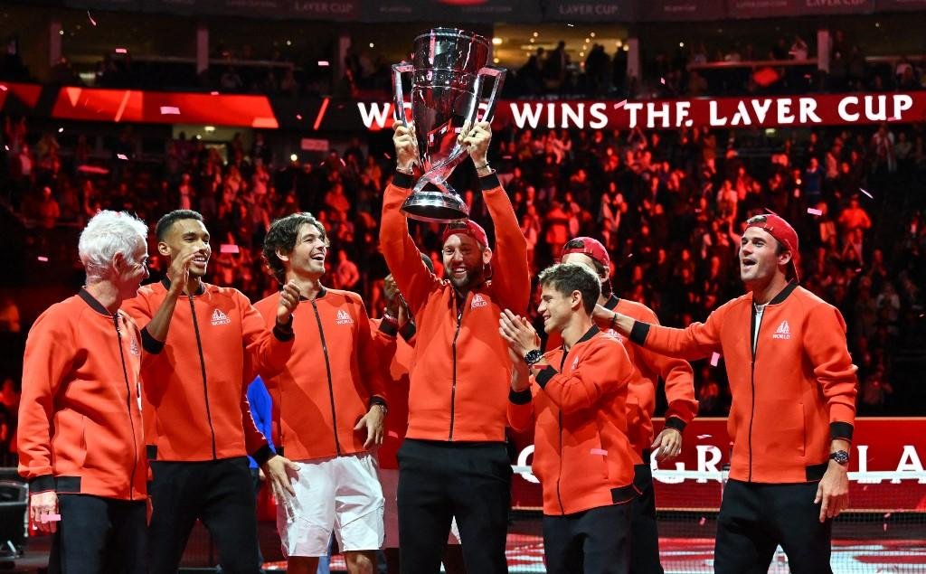 Equipe mundial vence Laver Cup pela primeira vez
