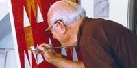 Alfredo Volpi (1896-1988): todas as peças no leilão são gravuras feitas com base em pinturas em têmpera e produzidas por gráficas em diferentes técnicas