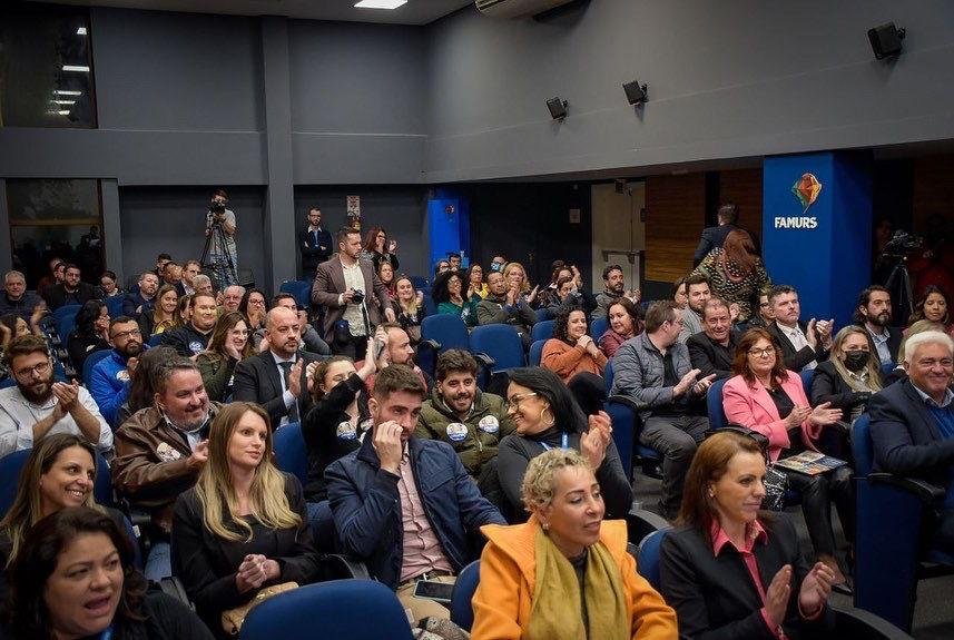 O evento contou com a participa&ccedil;&atilde;o de prefeitos, vice-prefeitos e secret&aacute;rios municipais de Educa&ccedil;&atilde;o