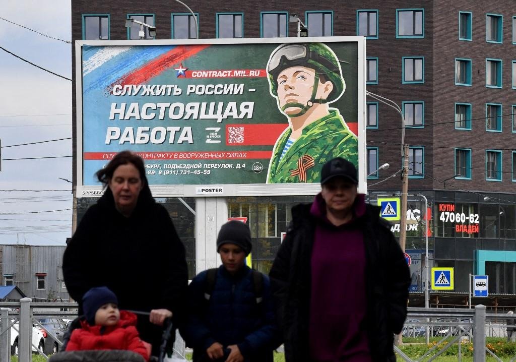 Putin engrossou pedidos por alistamento de russos