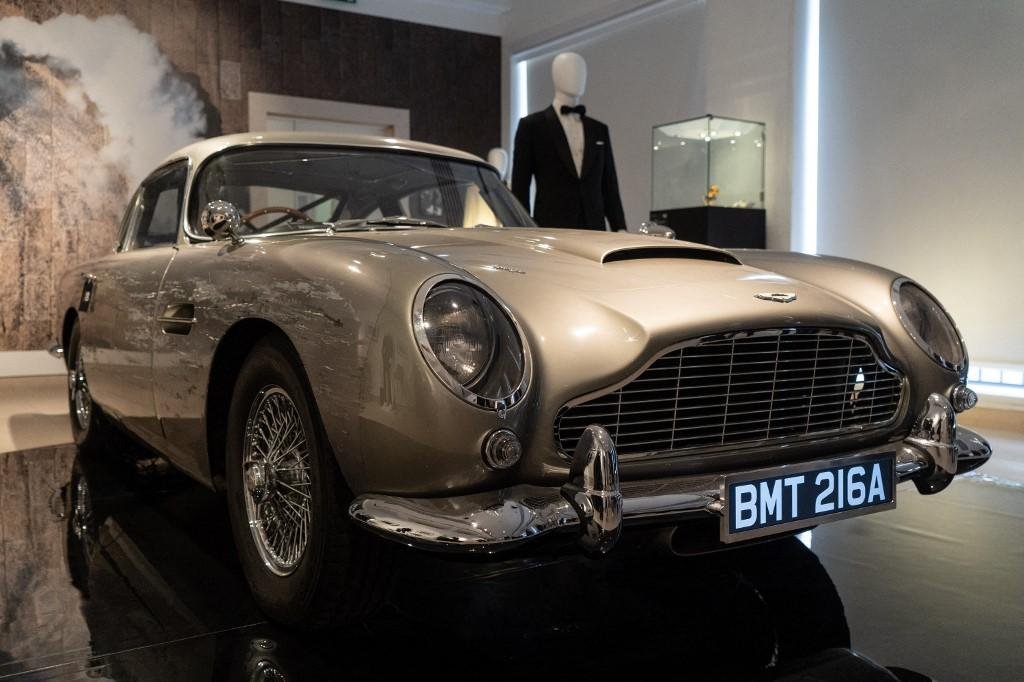 A r&eacute;plica do DB5, modelo emblem&aacute;tico do "agente 007", &eacute; um dos oito exemplares desenhados e fabricados para o longa-metragem realizado em 2021