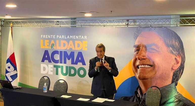 O presidente do Partido Liberal, Valdemar Costa Neto