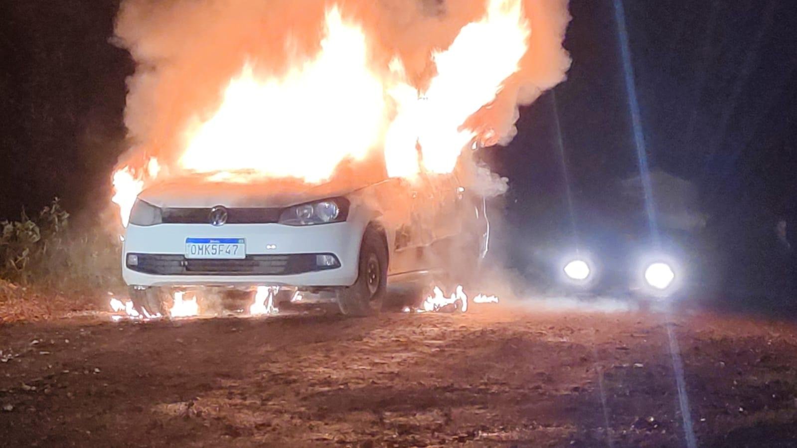 Voyage encontrado incendiado estava em situa&ccedil;&atilde;o de furto