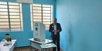 Heinze votou no centro de São Borja, no início desta tarde