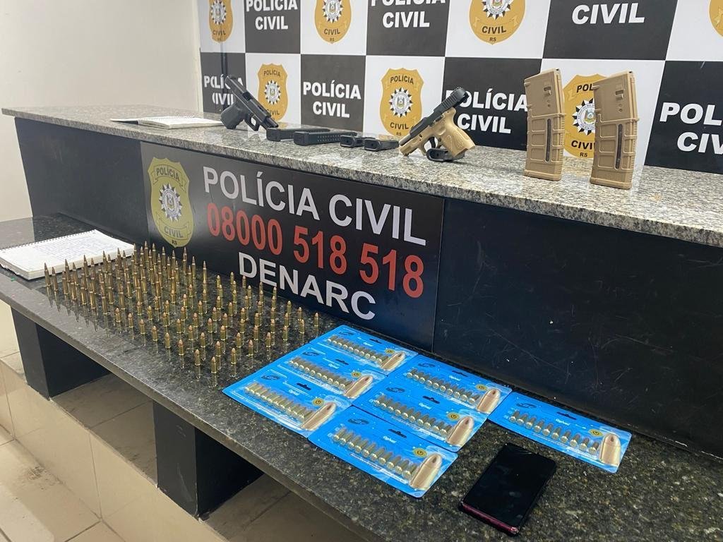 Durante opera&ccedil;&atilde;o Locus, nesta quarta-feira, foram recolhidas 170 muni&ccedil;&otilde;es, sendo 120 de calibre nove mil&iacute;metros e 50 de fuzil 5.56