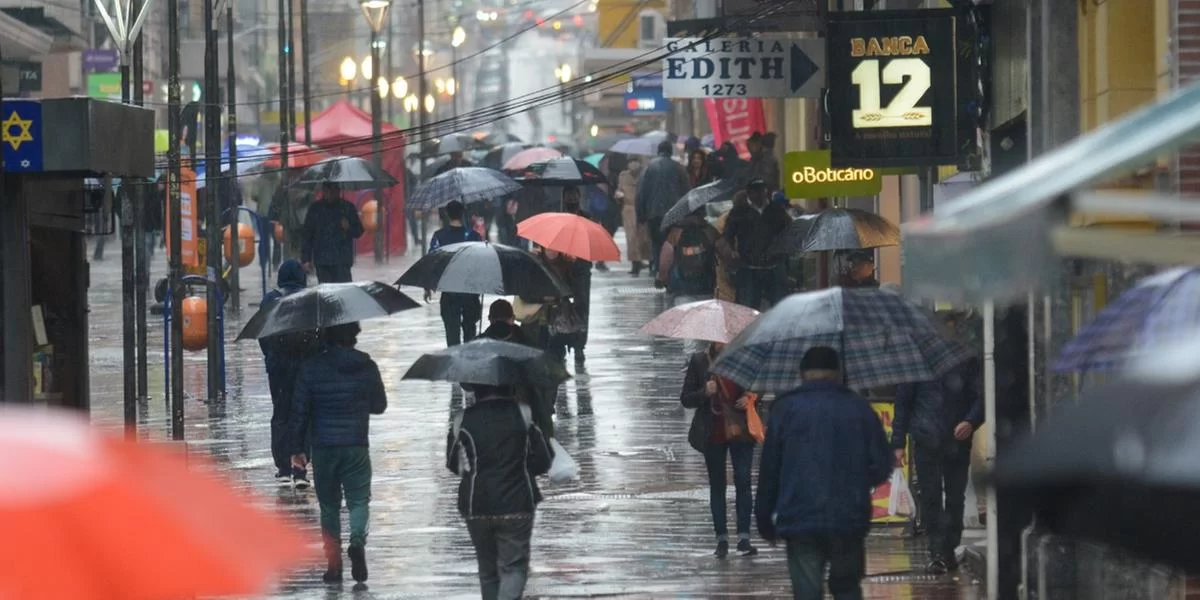 Tempestade atinge o RS nesta quinta-fera